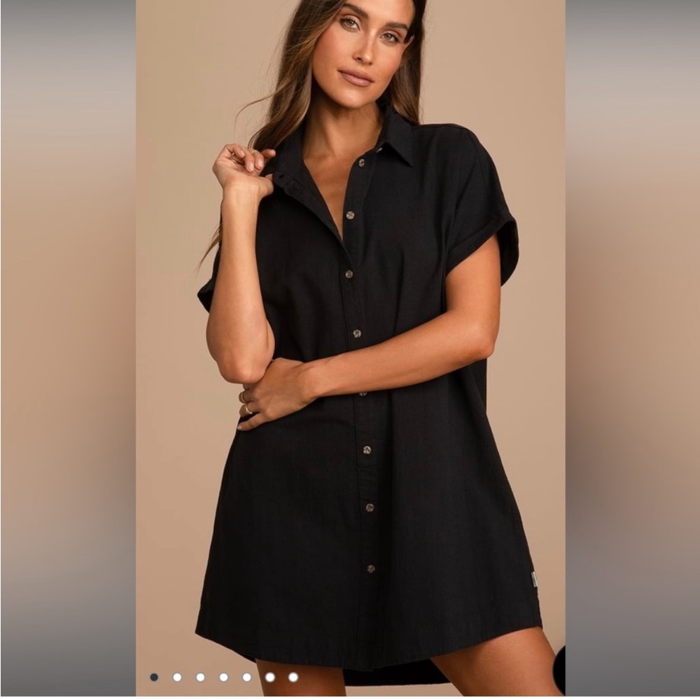 Rhythm Classics Black Shirt Dress